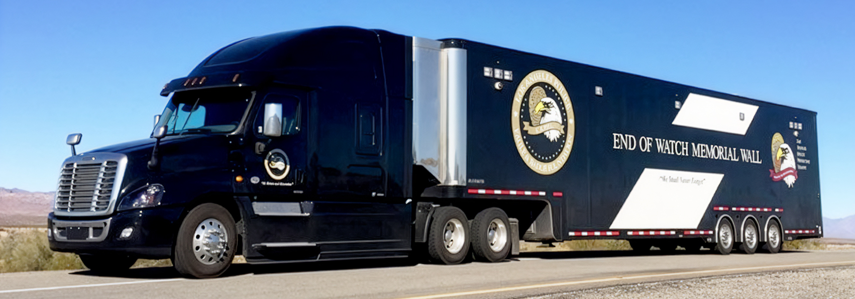 End of Watch Memorial Wall Truck
